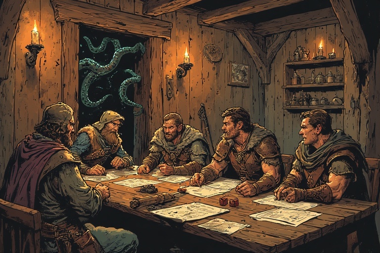 Când Cthulhu bate la ușa tavernei: Ghid complet pentru aventuri horror în D&D 5e