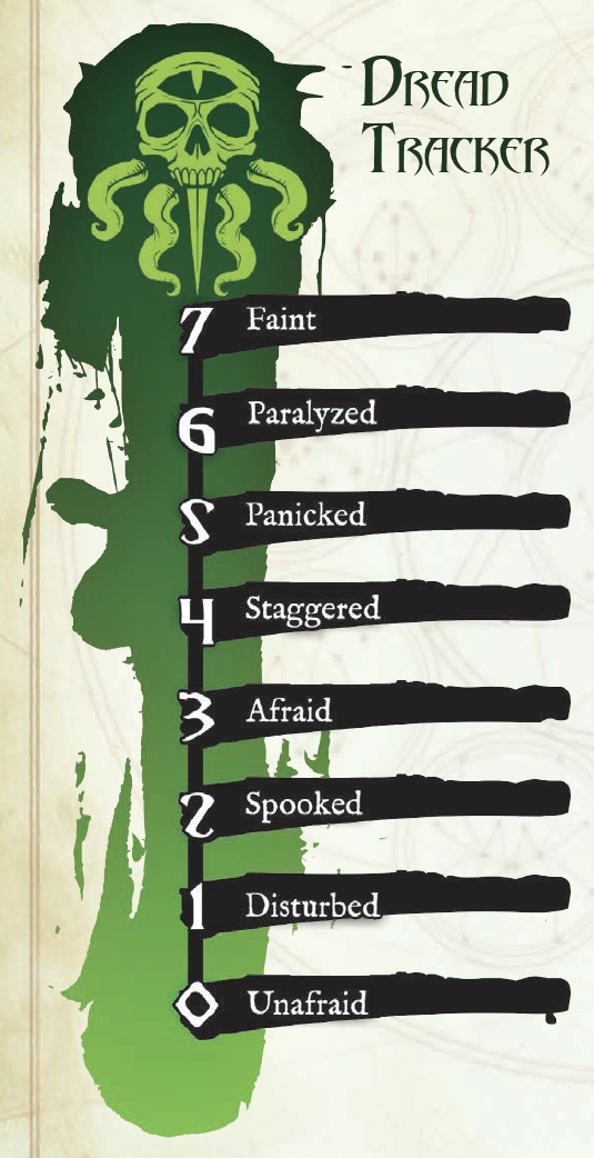 Cthulhu Dread Tracker