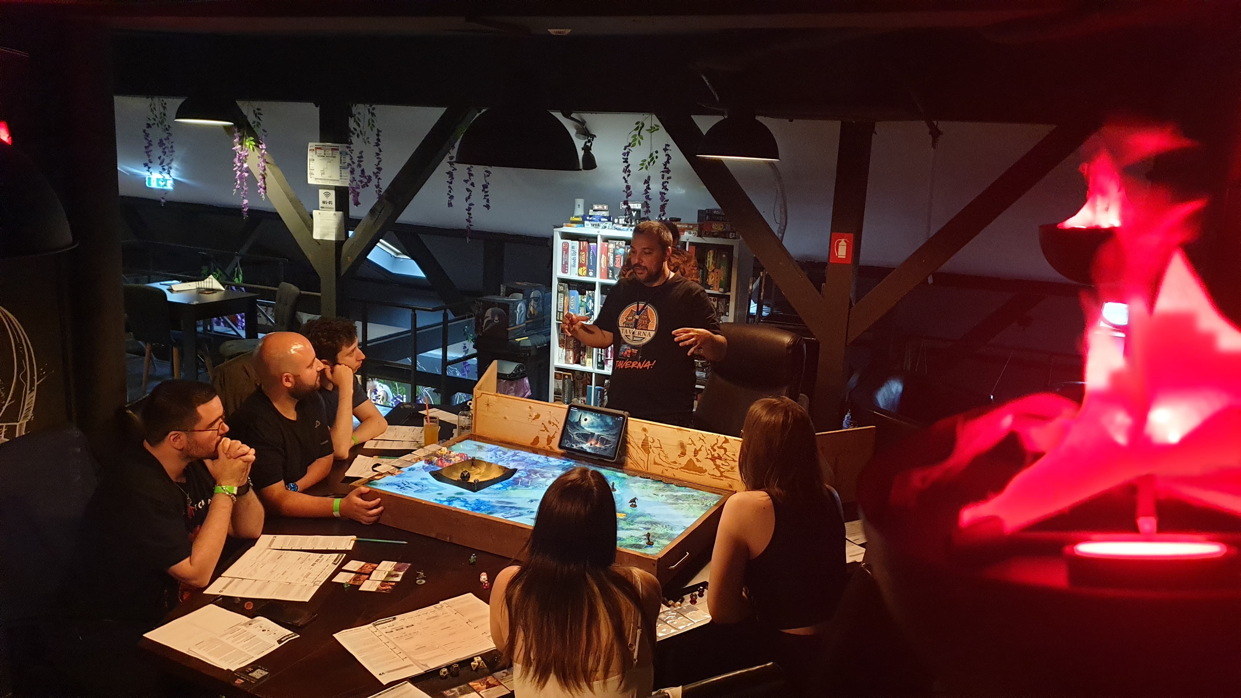 Running Daggerheart at the most impressive table I ever played at